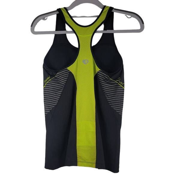 Pearl Izumi P.R.O Black Yellow Cycling Athletic  Tank Top  M - Picture 2 of 4
